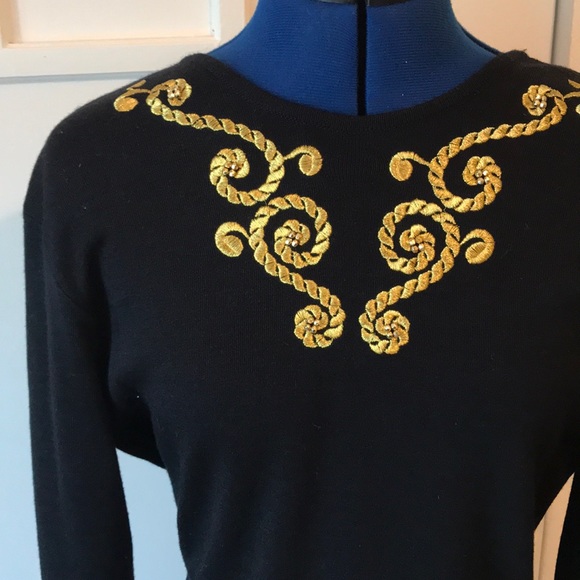 Andrea Jovine low back sweater dress large - Picture 2 of 7